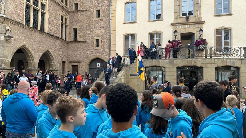 VIBBALL CELEBRATING NATIONAL DAY OF LUXEMBOURG